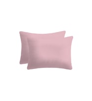 LİEF HOME DÜZ RENK BEBEK YASTIK KILIFI 11 FARKLI RENK SEÇENEĞİYLE 35x45 ( 2 Adet ) (Pudra)