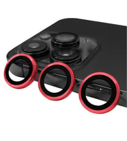 Apple iPhone 14 Pro CL-07 Kamera Lens Koruyucu (Kırmızı)