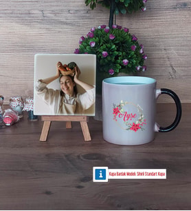 İsme Özel Doğum Günü Hediyesi Fotoğraflı Dekoratif Taş, Kupa Bardak Beyaz Hediye (Model 9)