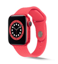 Apple Watch 44mm KRD-37 Silikon Kordon (Pembe)