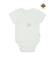 Civil Baby Bebek Organik Çıtçıtlı Badi 0-3 Ay Ekru (Ekru)