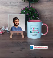 Kimya Mühendisi Fotoğraflı Dekoratif Taş, Kupa Bardak Beyaz Hediye (Model 6)