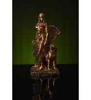 Narçiçeği Takı ve Hediyelik Eşya Özel Tasarım Antik Mısır Kraliçesi Kleopatra Altın / Bronz Heykel Biblo (Bronz)