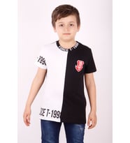 Toontoy Erkek Çocuk Force Baskılı Parçalı Tişört (Beyaz)