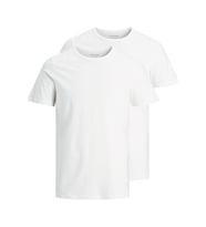 Jack & Jones Erkek 2li Paket Bisiklet Yaka Siyah Tshirt - 12133913 (Turuncu)