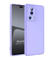 Microsonic Xiaomi Mi 13 Lite Kılıf Groovy Soft Koyu Yeşil (Lila)