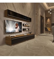 Decoraktiv Eko 5 Mdf Std Tv Ünitesi Tv Sehpası (Pera - Siyah)