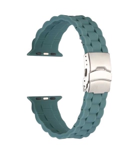 Apple Watch 38mm KRD-72 Silikon Kordon (Açık Yeşil)