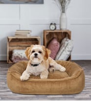 Köpek - Kedi Evcil Hayvan Yatağı (Kahverengi Açık)