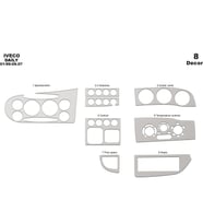 Meriç® Iveco Daily City Ön Torpido Kaplama Maun 8 Parça 1999-2007 (Alüminyum)