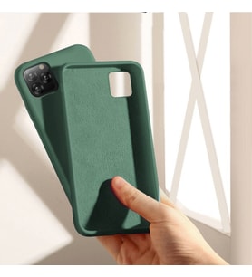 iPhone 11 PRO LANSMAN YENİ NESİL KILIF (Koyu Yeşil)