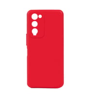 Kvy Tecno Camon 18 Premier Biye Silikon Kılıf (Kırmızı)