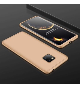 Huawei Mate 20 Pro Kılıf Zore Ays Full Koruma Kılıf (Gold)