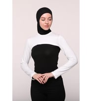 Sıfır Yakalı Boyunluklu Kolluk (Ekru)