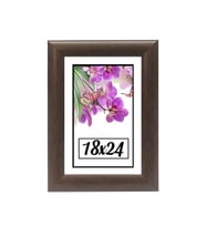 18X24 Fotoğraf Çerçevesi Siyah Modern Ofis Sanat Ev Home Ofis Dekoratif Çerçeveler Ev Oturma Odası Salon Dekorasyon Resim Çerçeveleri Diploma Belge Sertifika Çerçeveleri (Kahverengi)