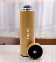 Kişiye Özel 500 ML Dereceli Termos (Gold)