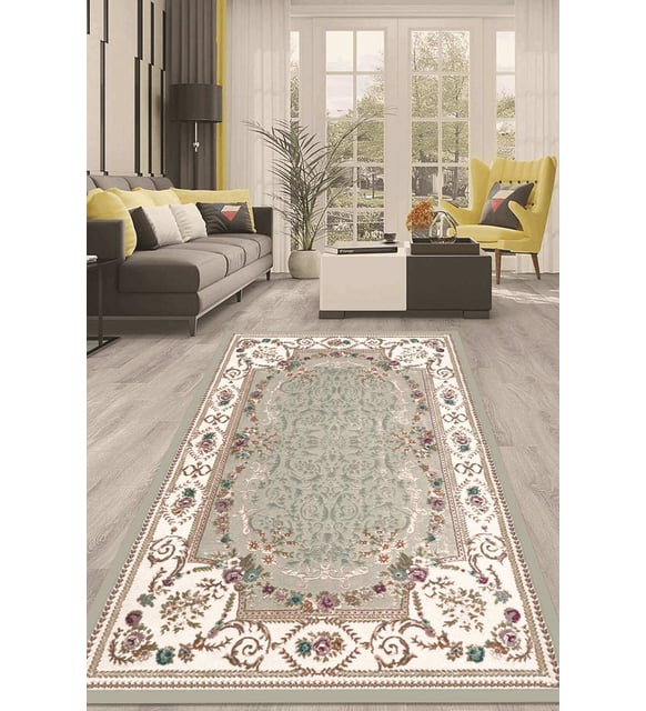 Dijital Kaymaz Taban Yıkanabilir Modern Renkli Salon Halısı Mutfak Halısı Yolluk ND-HT-768 (Çok Renkli)