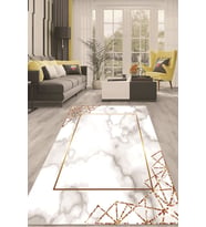 Dijital Kaymaz Taban Yıkanabilir Modern Renkli Salon Halısı Mutfak Halısı Yolluk ND-HT-812 (Çok Renkli)