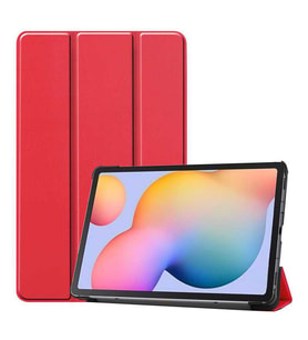 Galaxy Tab S7 T870 Zore Smart Cover Standlı 1-1 Tablet Kılıf (Kırmızı)