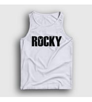 Presmono Unisex Sarı Logo Film Rocky Atlet 249880tt (Beyaz)