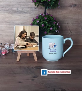 Matematik Öğretmeni Fotoğraflı Dekoratif Taş, Kupa Bardak Beyaz HediyeÖğretmenler Günü Hediyesi (Model 5)