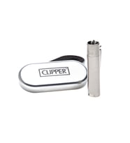 Clıpper Marka Metal Gazlı Çakmak (Krom)