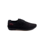 Tardelli 3667-2 Erkek Deri Ortapedik Casual Ayakkabı (Siyah Deri)