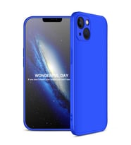 Apple iPhone 13 Kılıf Zore Ays Full Koruma Kılıf (Mavi)