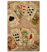 Cakapuzzle İskanbil Kağıdında Alice Harkalar Diyarında Puzzle Yapboz MDF (Ahşap) (500 Parça)