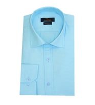 Erkek Gömlek Uzun Kol Silim Fit Armürlü BGL-ST01462 (Mint Yeşili)