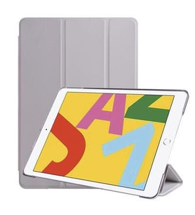 Apple iPad 10.2 smart Cover Standlı 1-1 Kılıf (Gri)