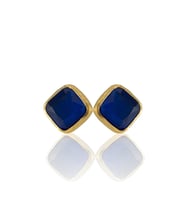 Kadir Jewellery 22 Ayar Altın Kaplama Kadın Minimal Küpe -El İşçiliği Ve Hipoalerjenik Küpe (Parlement)