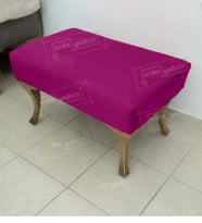 Puf Bench Orta Sehpa 75 cm (Mor)