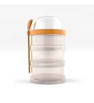 ZWEİKELL INFİNİTY SİYAH BPA İÇERMEZ 700 ML YEMEK TAŞIMA KABI  (Turuncu)