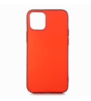 Uyumlu Model Apple iPhone 12 Pro Max Kılıf Soft Mat Premier Case (Kırmızı)
