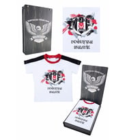 Beşiktaş Orijinal Bebek T-Shirt Hediyelik Ahşap Kutulu (Beyaz)