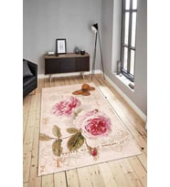 Dijital Baskılı Yıkanabilir Kaymaz Modern Renkli Salon Halısı Mutfak Halısı Yolluk ND-HY-871 (Çok Renkli)