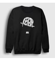 Presmono Unisex Beyaz Hat Charlie Chaplin Sweatshirt 155442tt (Siyah)