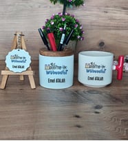 Matematik Mühendisi Hediye Sepeti Kupa Bardak T Kulplu, Kalemlik ve Anahtarlık Mühendisler Günü Hediyesi (Model 1)