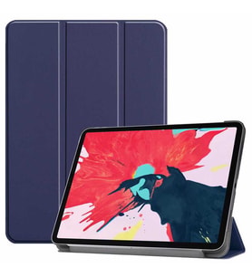 Apple iPad Pro 11 2020 Zore Smart Cover Standlı 1-1 Tablet Kılıfı (Lacivert)