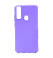 General Mobile GM 20 Pro Lüx Kamera Koruma Çıkıntılı Soft Silikon (Mor)
