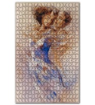 Cakapuzzle Aşkın Çıplalığı Çizim Görseli Puzzle Yapboz MDF (Ahşap) (1000 Parça)