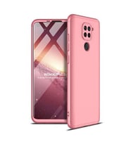 Xiaomi Redmi Note 9 Kılıf Zore Ays Full Koruma Kılıf (Rose)
