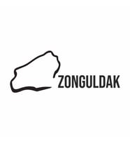 Zonguldak Harita Araba Sticker siyah 18x7 CM (Siyah)