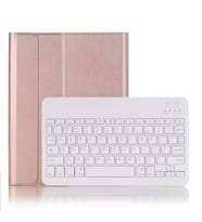 Apple iPad Pro 11 3. / 4. Nesil Kılıf Kablosuz Klavyeli Kılıf Mobax A2759-61-62 (Rose)