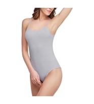 Kadın İp Askılı Çıtçıtlı Body Atlet  2 li Paket (Gri)