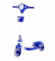 XScooty Silikon 3 Tekerlekli Frenli Çocuk Scooter (Mavi)