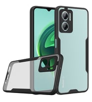 Xiaomi Redmi Note 11E Kılıf Zore Parfe Kenarları Pastel Renk Silikon Kılıf (Siyah)