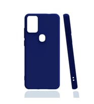 Reeder P13 Blue Max Pro Kılıf Kamera Korumalı Silikon Rubber Arka Kapak (Lacivert)