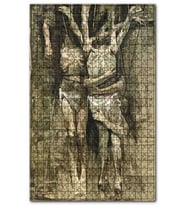 Cakapuzzle Çarmıha Gerilmiş Bedenler Puzzle Yapboz MDF (Ahşap) (255 Parça)